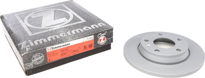 Zimmermann 100.1244.20 - Féktárcsa parts5.com