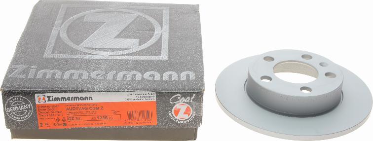 Zimmermann 100.1236.20 - Tarcza hamulcowa parts5.com