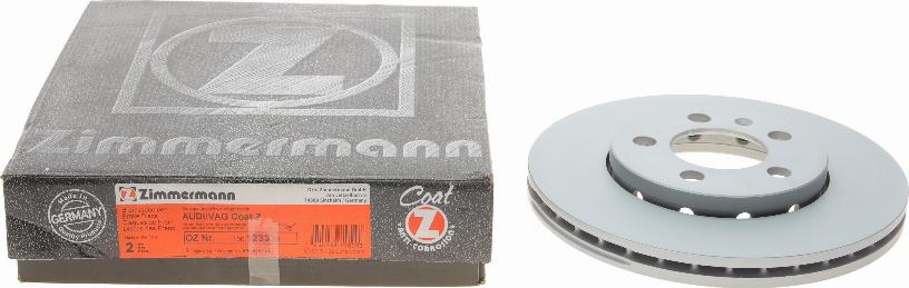 Zimmermann 100.1233.20 - Tarcza hamulcowa parts5.com