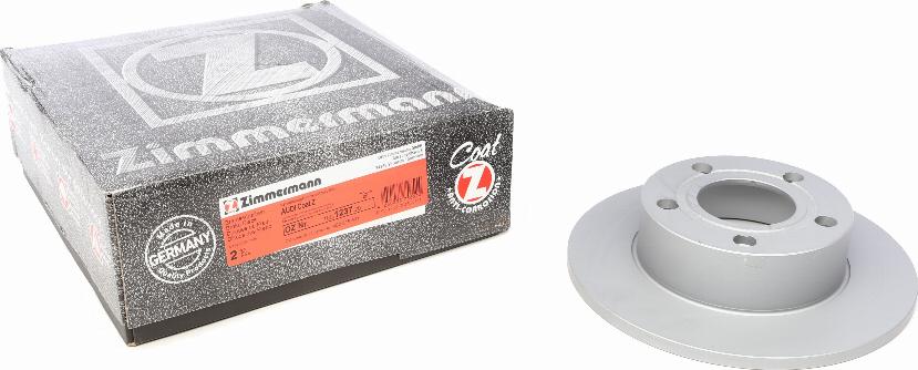 Zimmermann 100.1237.20 - Kočioni disk parts5.com