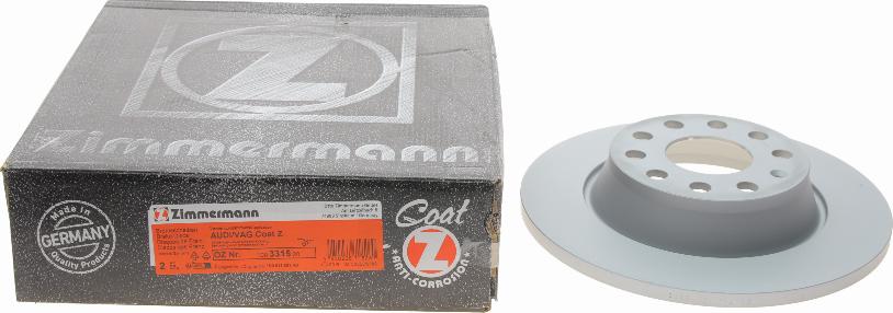 Zimmermann 100.3315.20 - Disc frana parts5.com