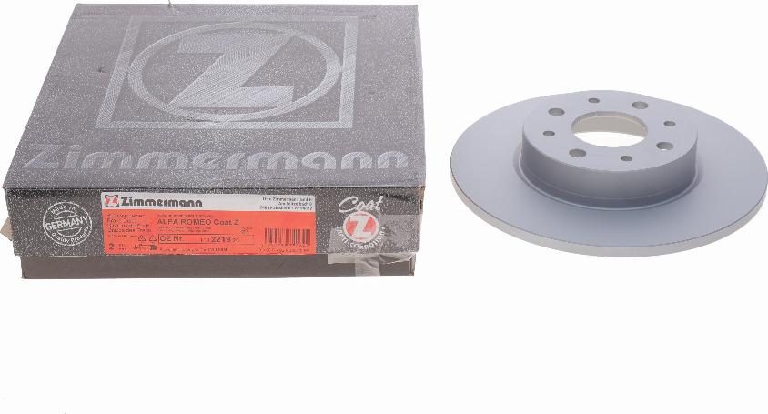 Zimmermann 110.2219.20 - Disc frana parts5.com