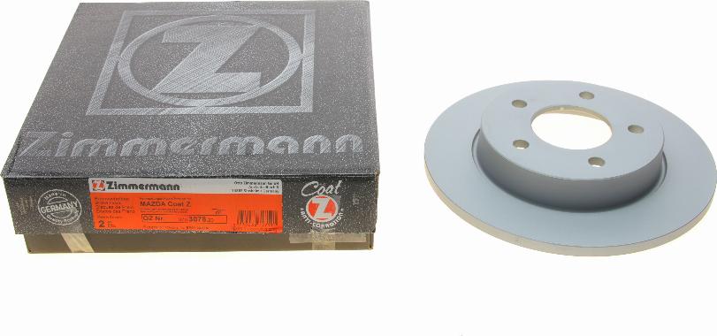 Zimmermann 370.3078.20 - Brake Disc parts5.com