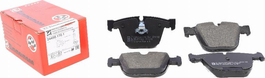 Zimmermann 24458.170.1 - Set placute frana,frana disc parts5.com