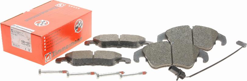 Zimmermann 24743.190.2 - Brake Pad Set, disc brake parts5.com