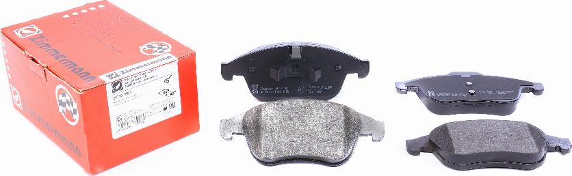 Zimmermann 24710.180.1 - Brake Pad Set, disc brake parts5.com