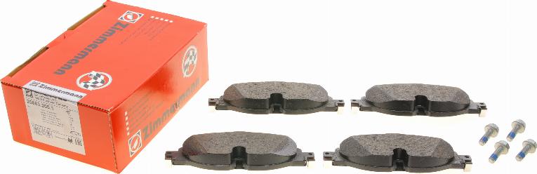 Zimmermann 25683.200.1 - Set placute frana,frana disc parts5.com