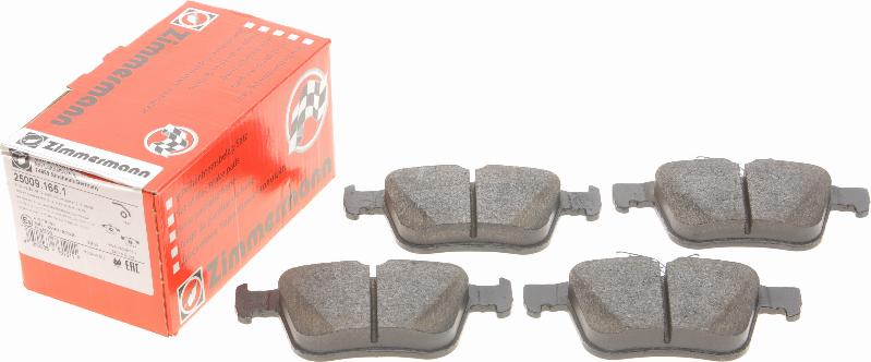 Zimmermann 25009.165.1 - Set placute frana,frana disc parts5.com