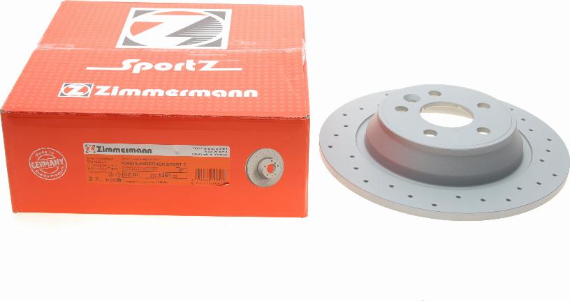 Zimmermann 250.1361.52 - Disc frana parts5.com