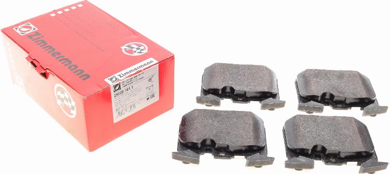 Zimmermann 25028.181.1 - Set placute frana,frana disc parts5.com