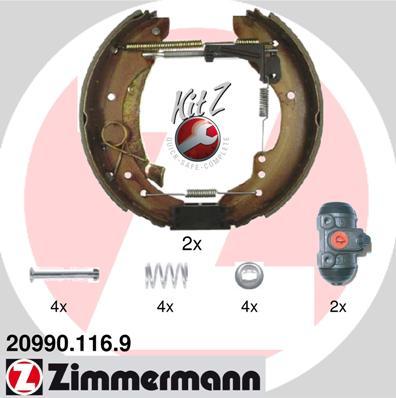 Zimmermann 20990.116.9 - Jarrukenkäsarja parts5.com