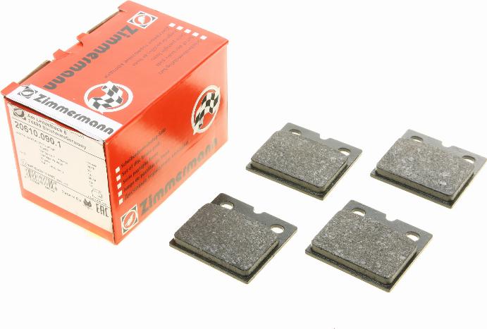 Zimmermann 20610.090.1 - Set placute de frana,frana de parcare cu disc parts5.com