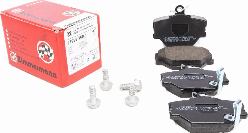 Zimmermann 21999.160.1 - Set placute frana,frana disc parts5.com