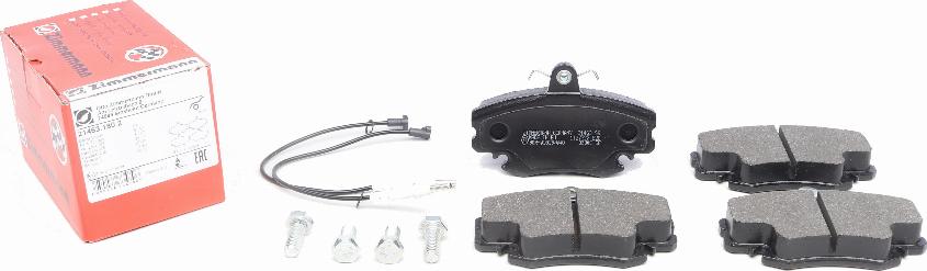 Zimmermann 21463.180.2 - Brake Pad Set, disc brake parts5.com