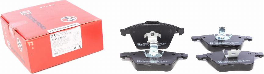 Zimmermann 23912.185.1 - Set placute frana,frana disc parts5.com