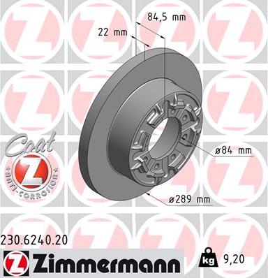 Zimmermann 230.6240.20 - - - parts5.com