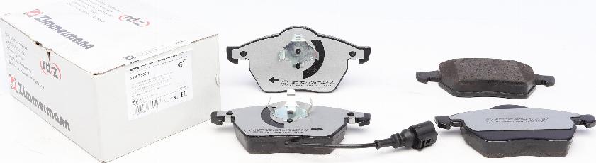 Zimmermann 23392.900.1 - Zestaw klocków hamulcowych, hamulce tarczowe parts5.com