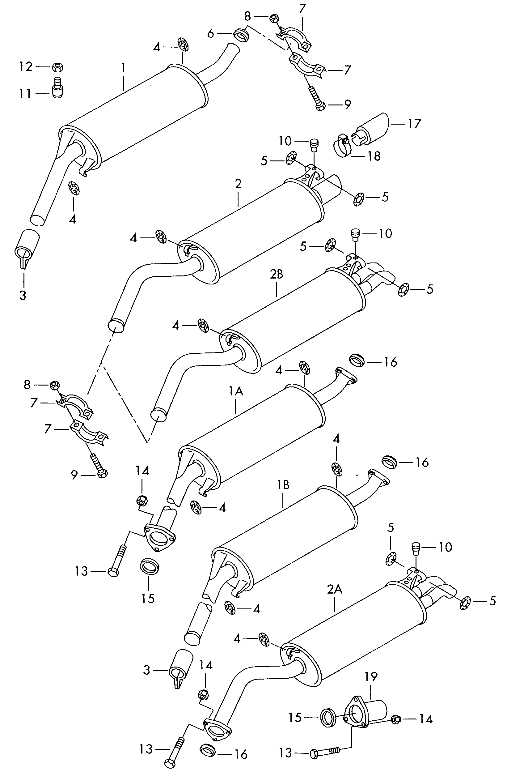 VAG 893 253 147 F - Втулка, стабилизатор parts5.com