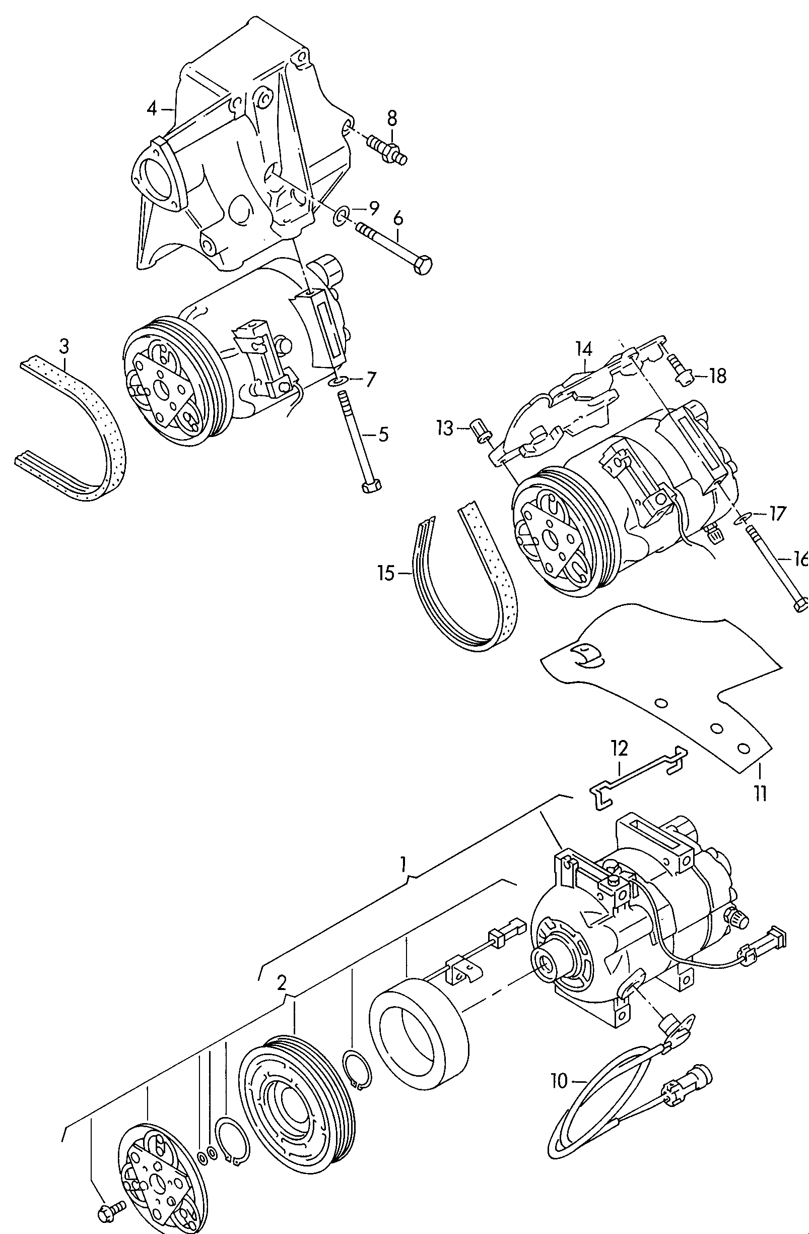 VAG 054903137B - Pasek klinowy wielorowkowy parts5.com