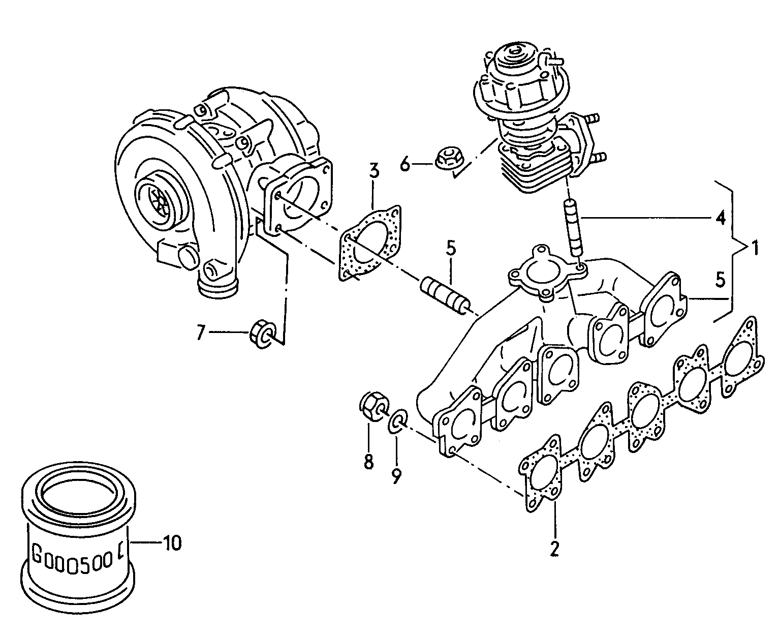 VAG N  10169301 - Germe makarası, triger kayışı parts5.com