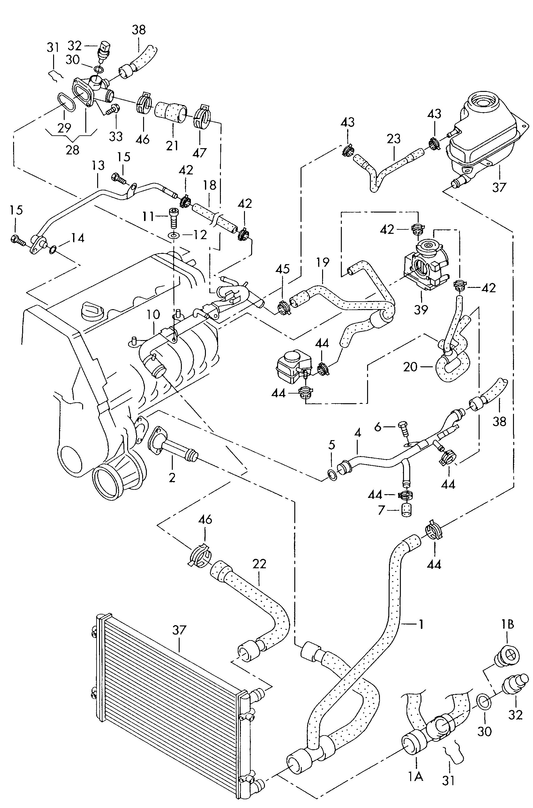 VAG 06B121687A - Прокладка, масляный насос parts5.com