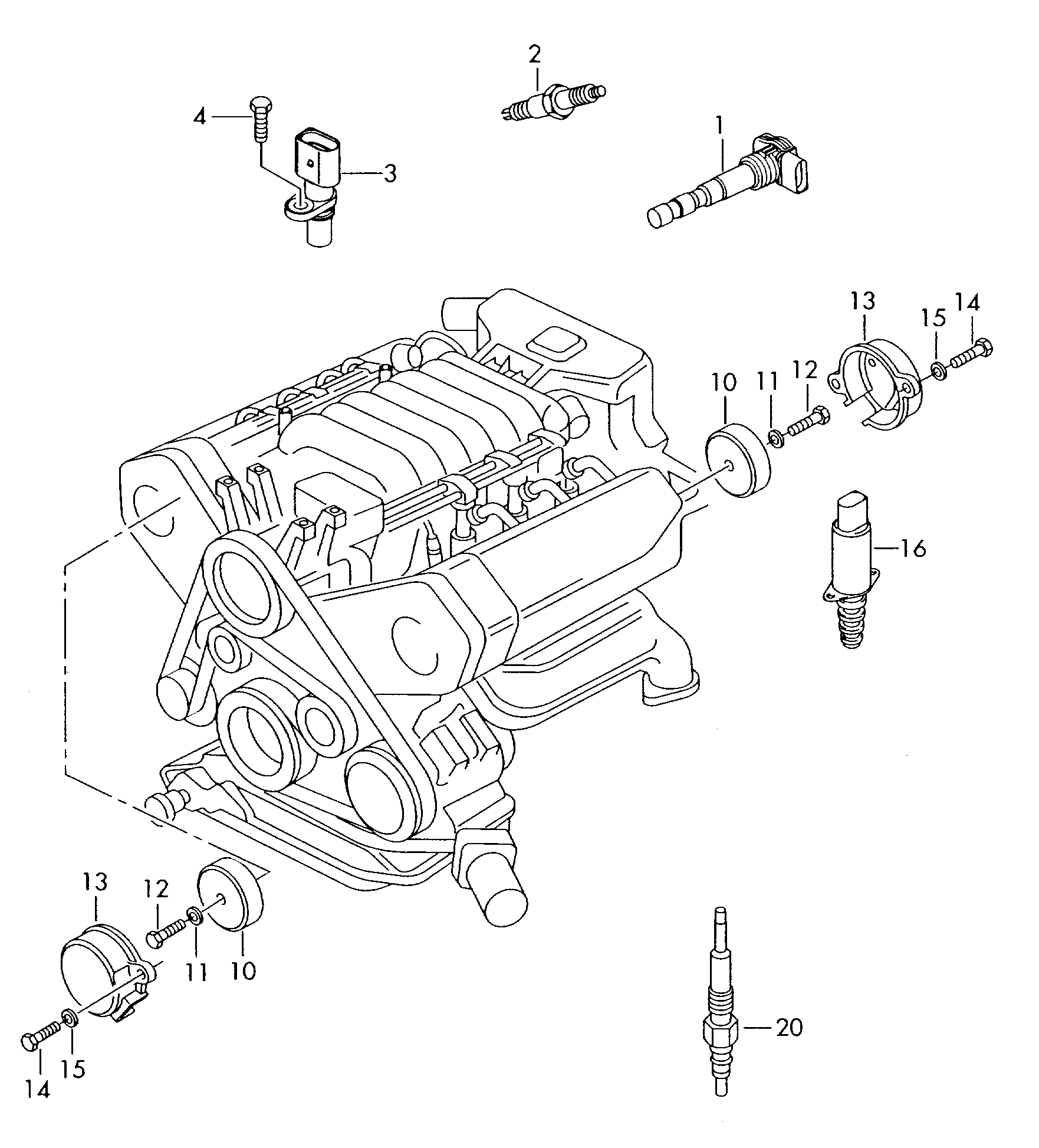 AUDI 101 905 621 - Zapalovací svíčka parts5.com