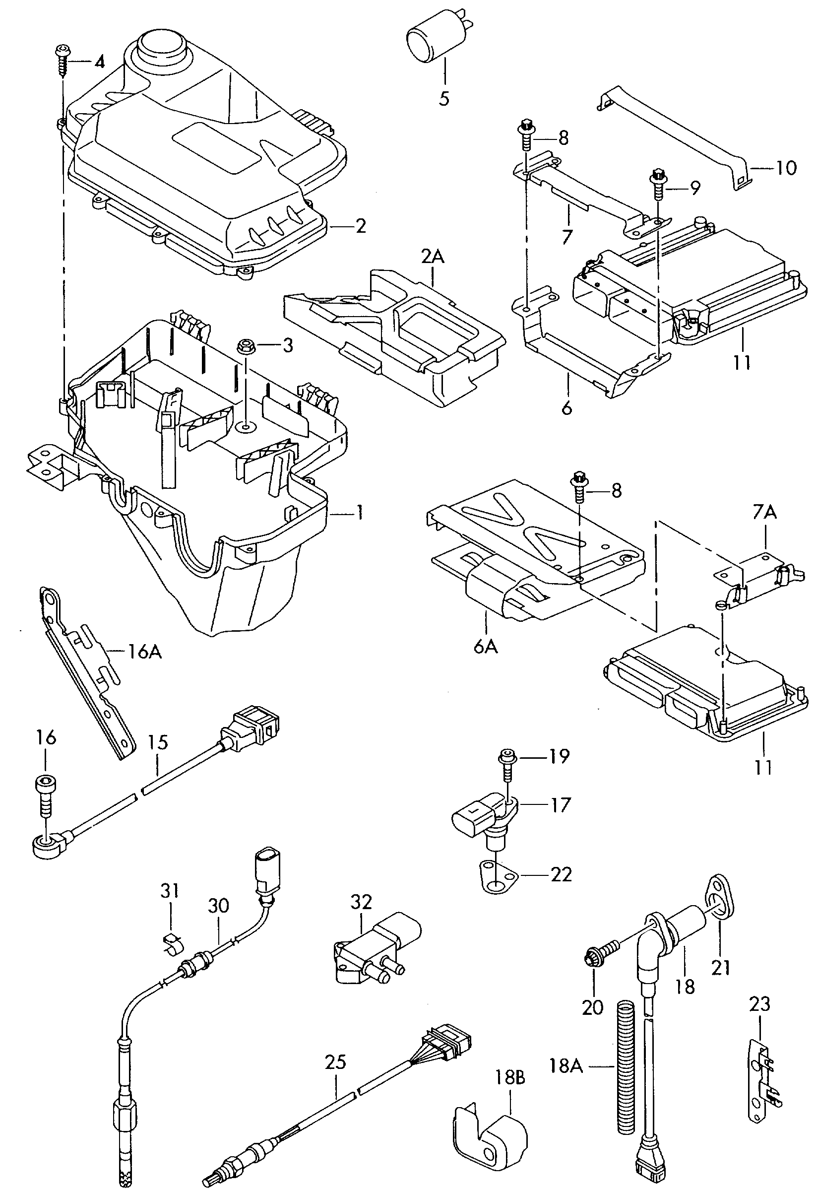 Skoda 06E 905 377 A - Knock Sensor parts5.com