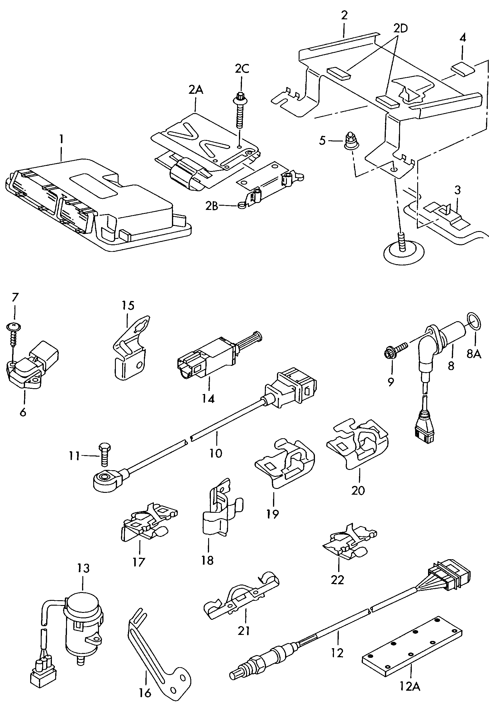 VAG 06A906262AS - Sonda Lambda parts5.com