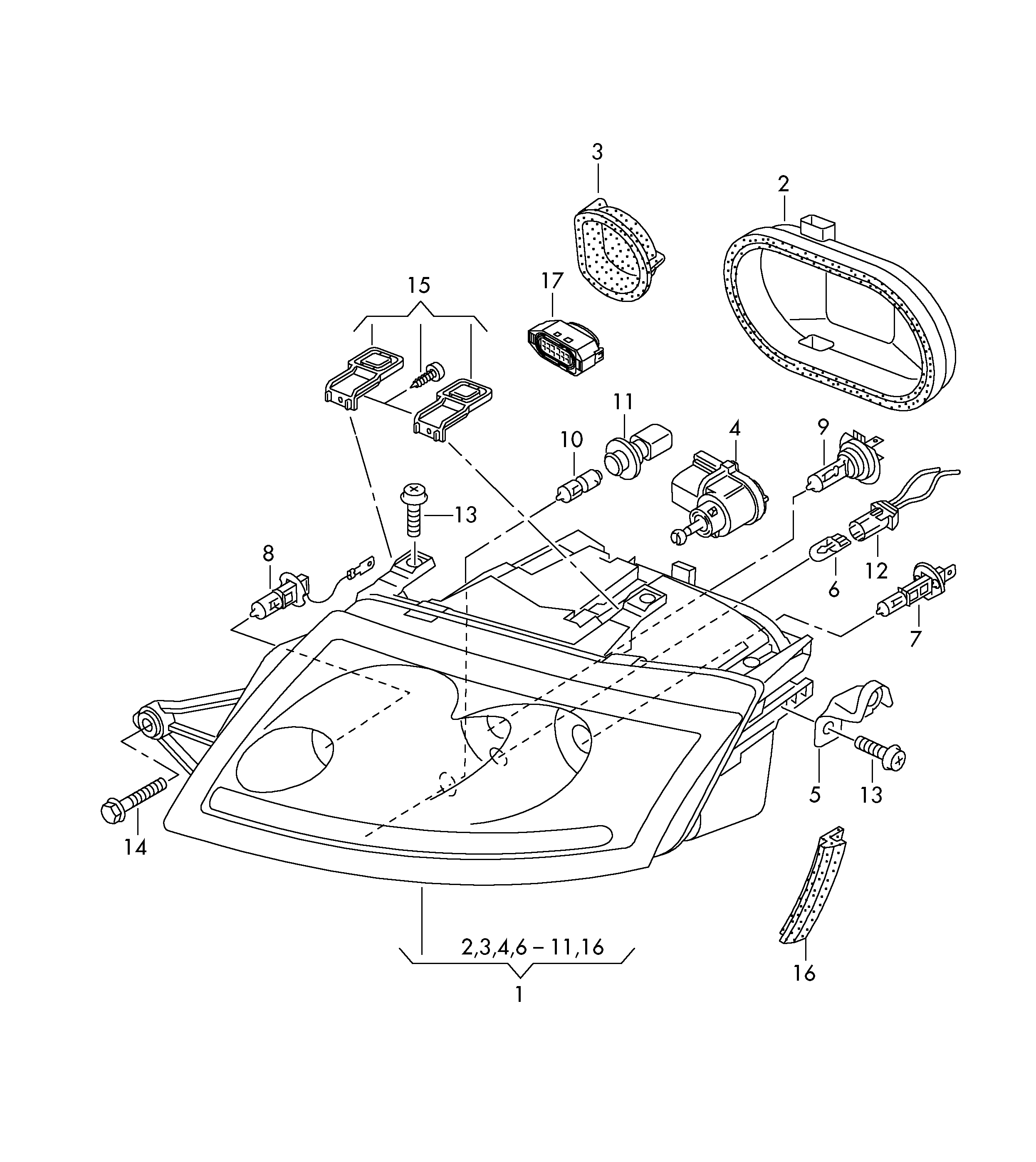 Porsche N  0177622 - Hehkulankapolttimo, sumuvalo parts5.com