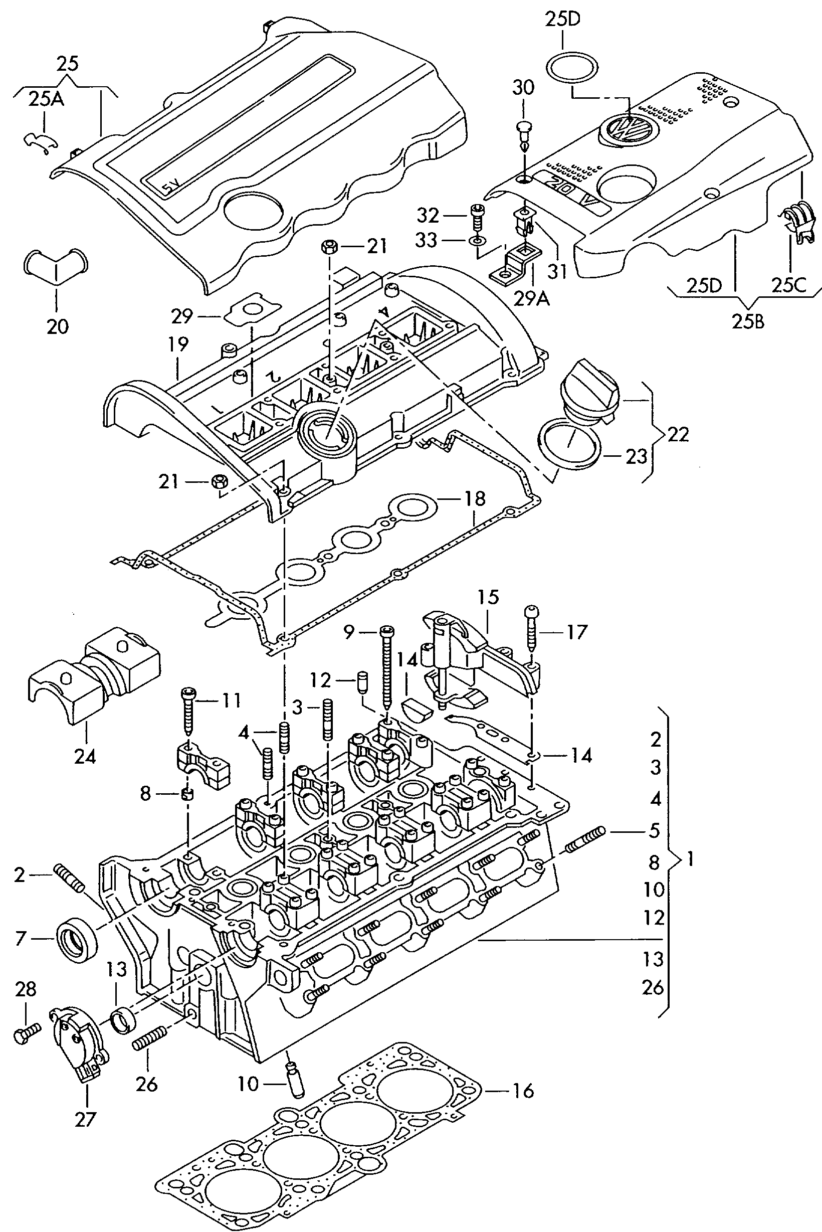 Skoda 058 109 217 B - Intinzator,lant distributie parts5.com