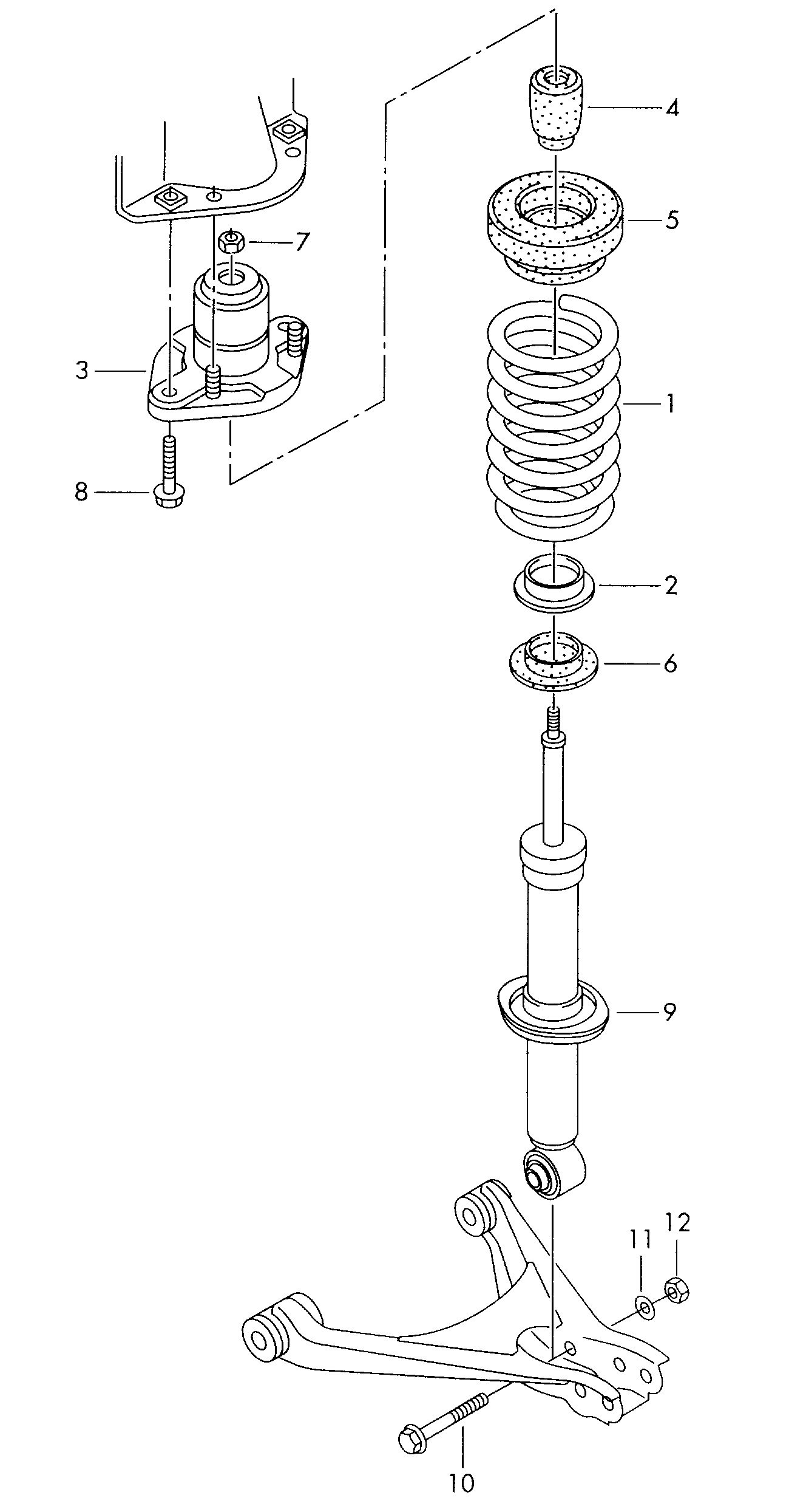 VAG 4B5513032C - Tlmič pérovania parts5.com