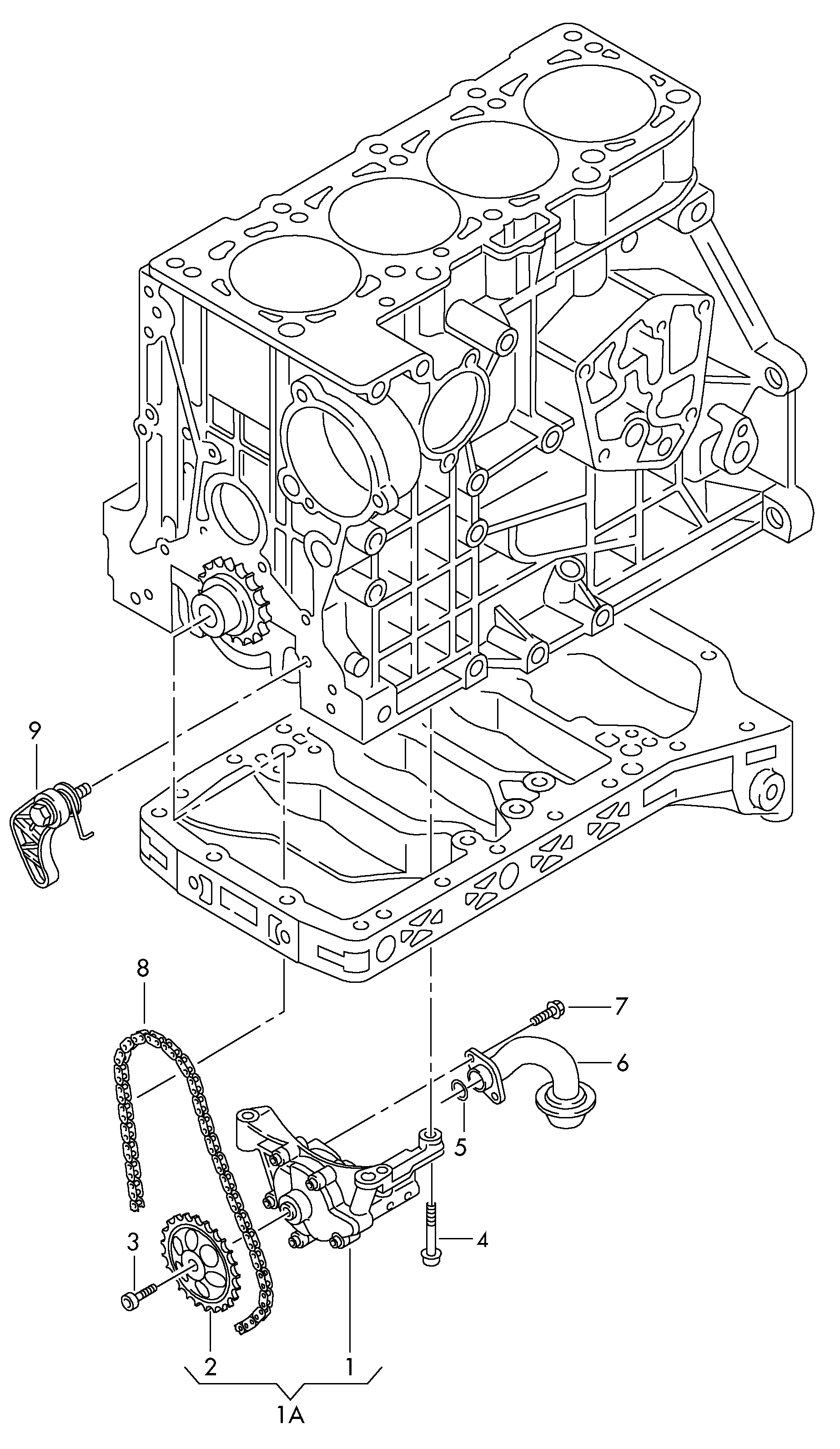 Skoda 06A 115 130 - Intinzator,lant distributie parts5.com