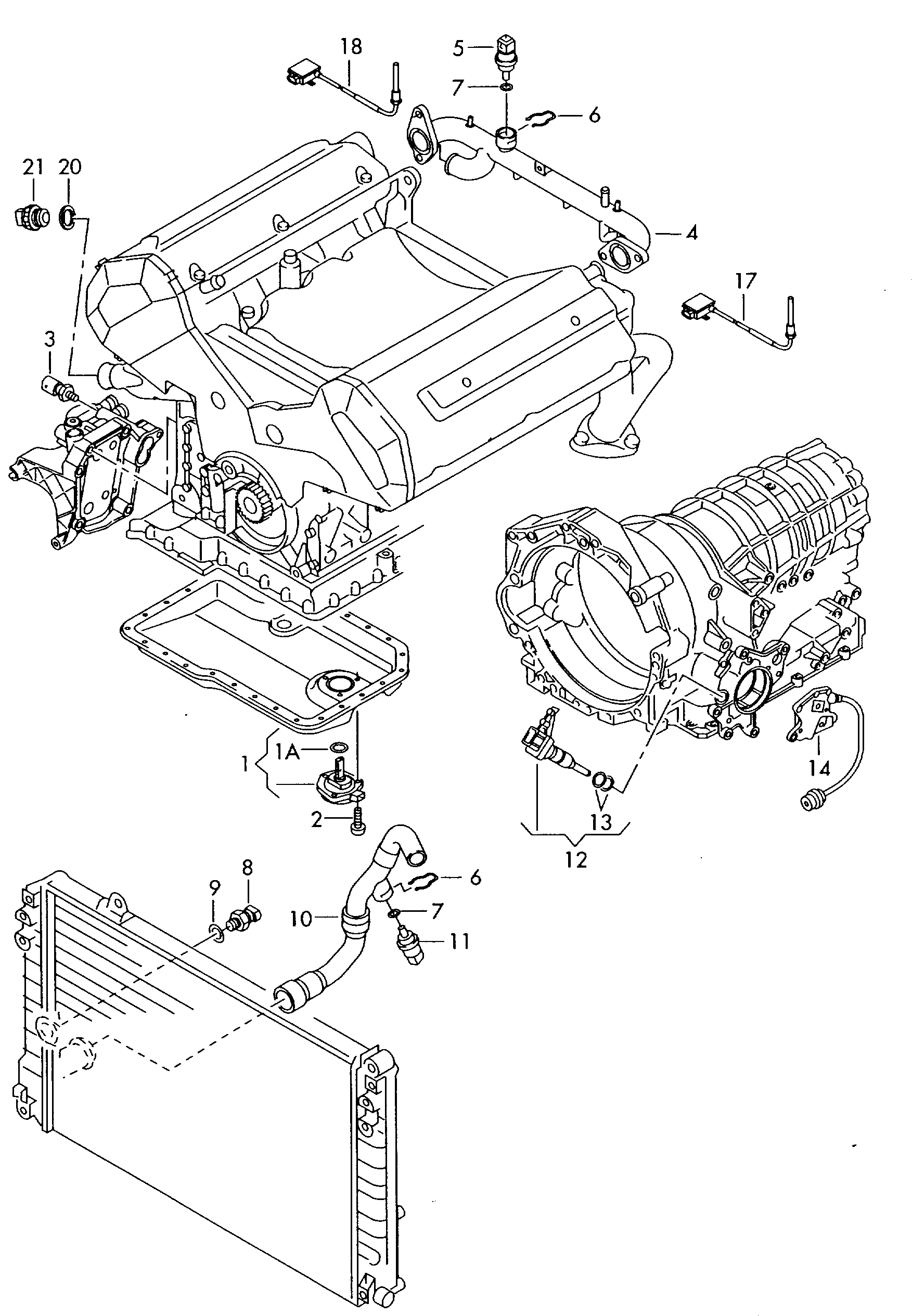 Seat 06A 919 081 D - Senzor, tlak ulja parts5.com