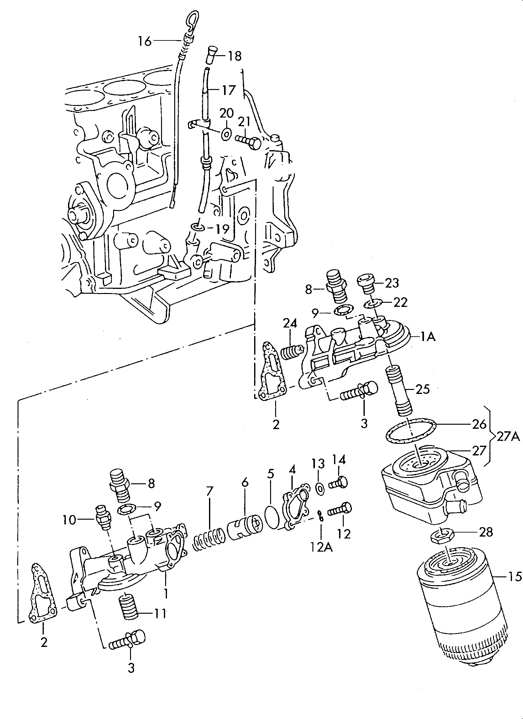 VW 028 115 561 - Масляный фильтр parts5.com