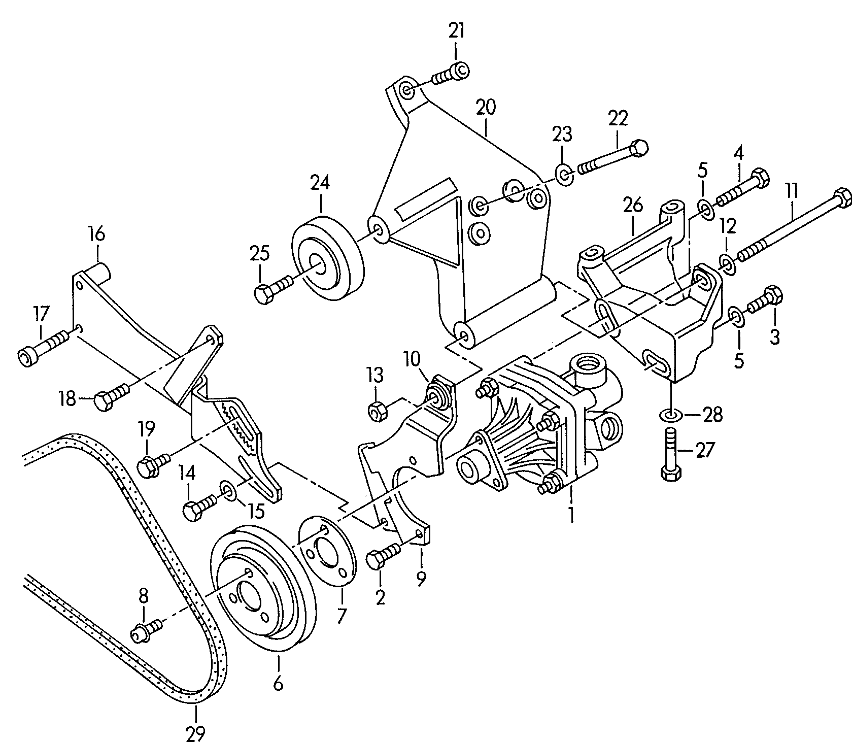 VAG 068903137B - Klínový řemen parts5.com