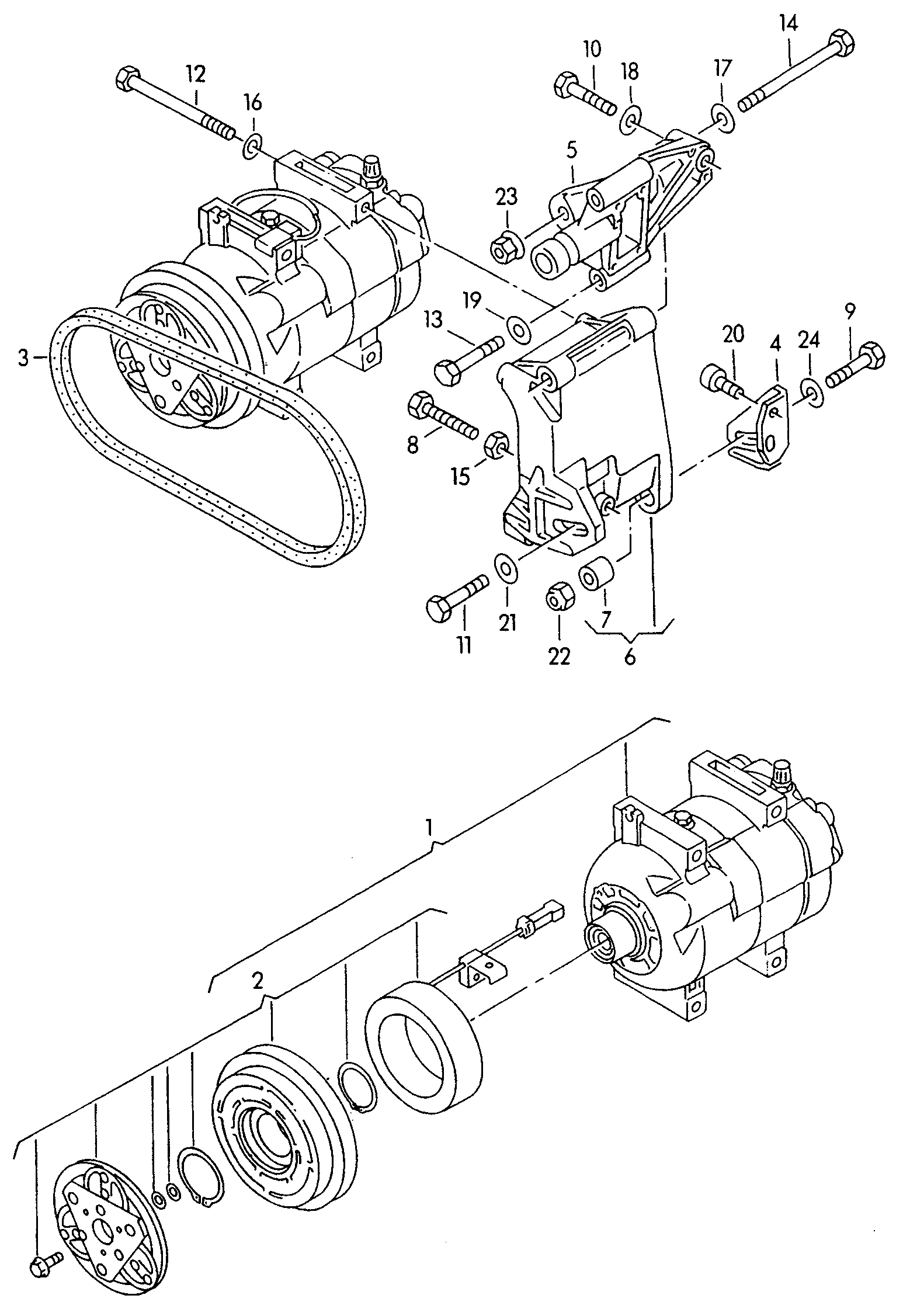 AUDI 034 260 849 - Klinový remen parts5.com