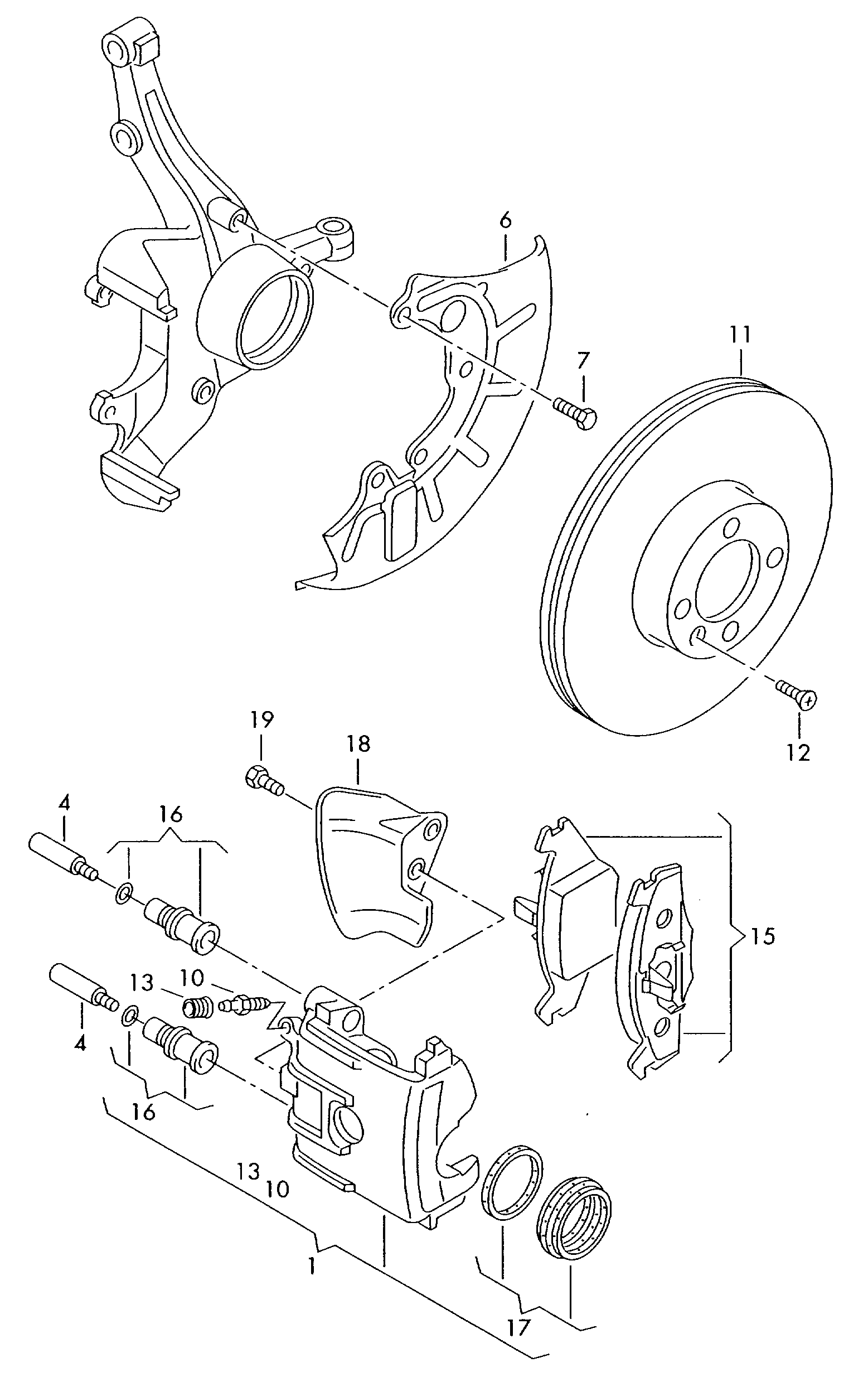 Skoda 1J0 615 301 D - Тормозной диск parts5.com