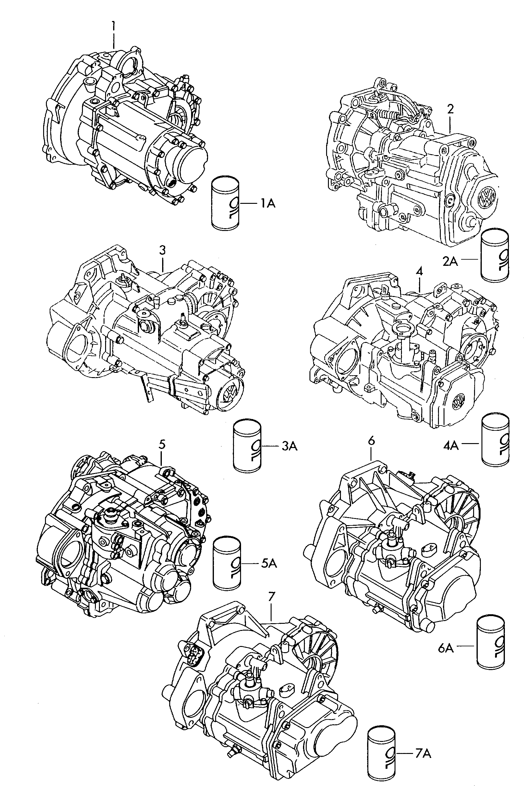 VW G 052 171 A2 - Olaj, dupla kuplungos sebességváltó (DSG) parts5.com