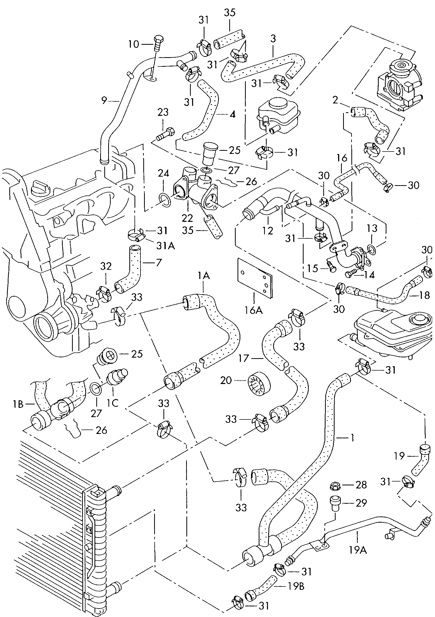 VAG WHT006407 - Pierścień uszczelniający, doładowanie parts5.com