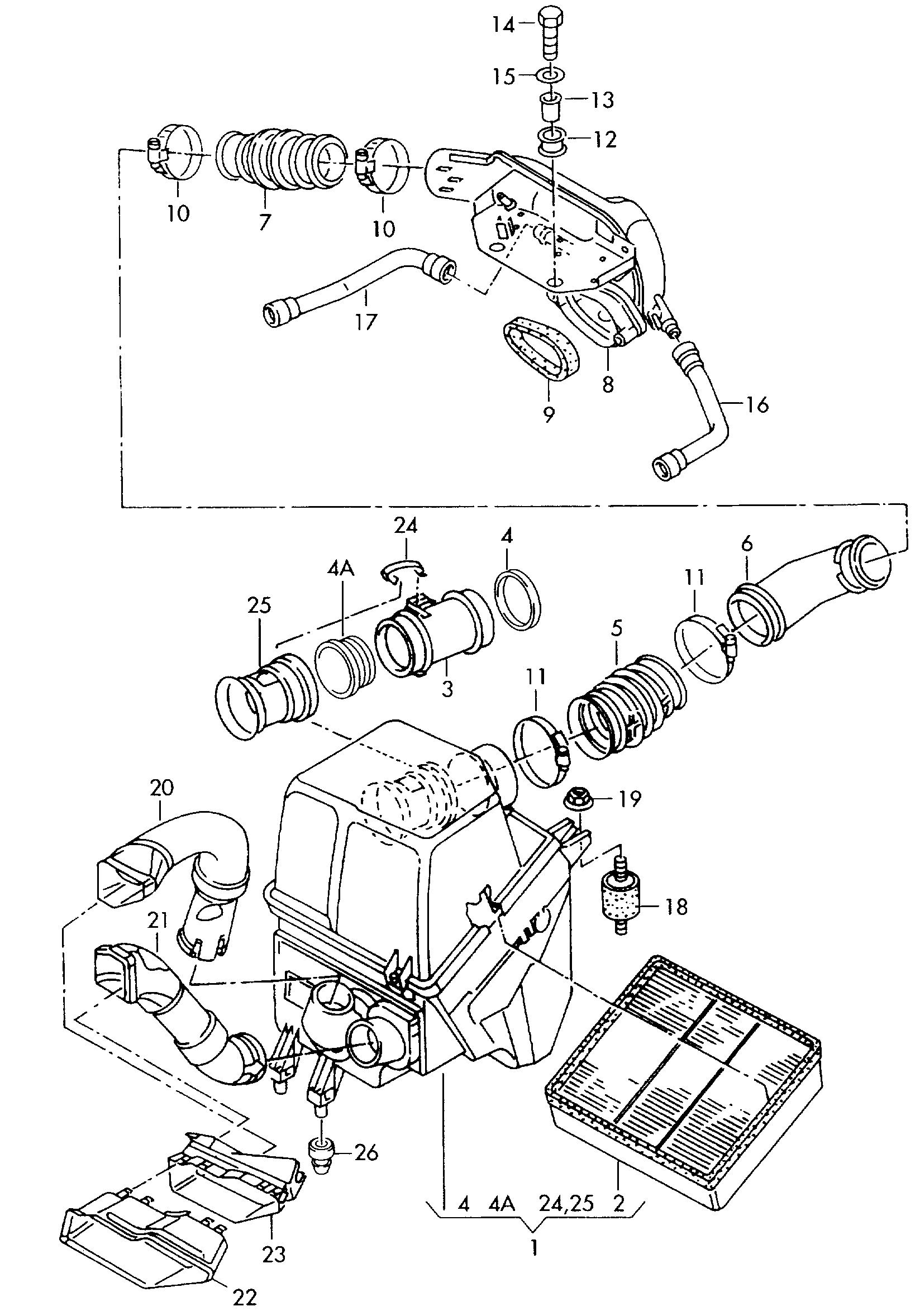 Bentley 078133471A - Senzor debit aer parts5.com