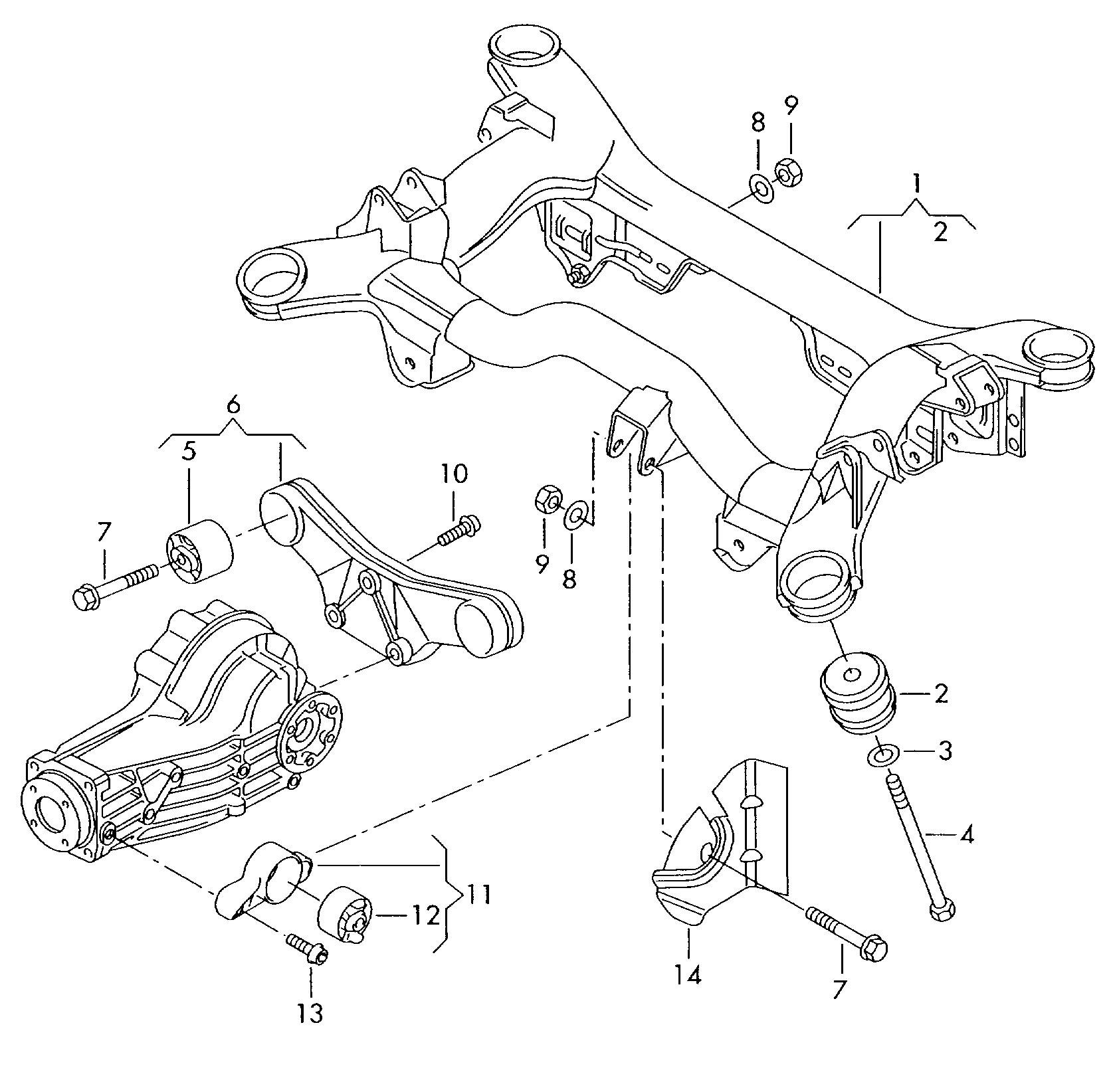 VAG 8E0 505 145 L - Uložení, řídicí mechanismus parts5.com