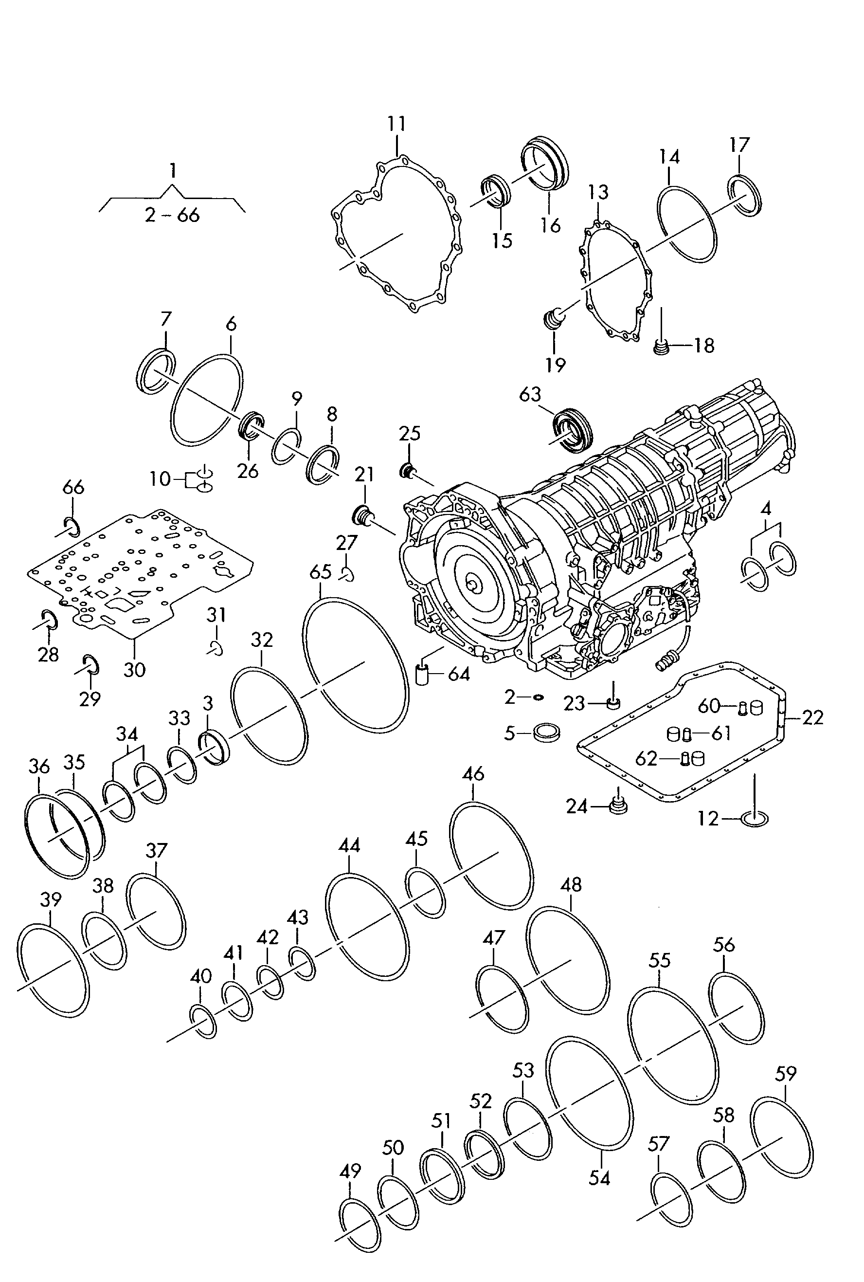 AUDI 01V409400A - Võlli rõngastihend,diferentsiaal parts5.com