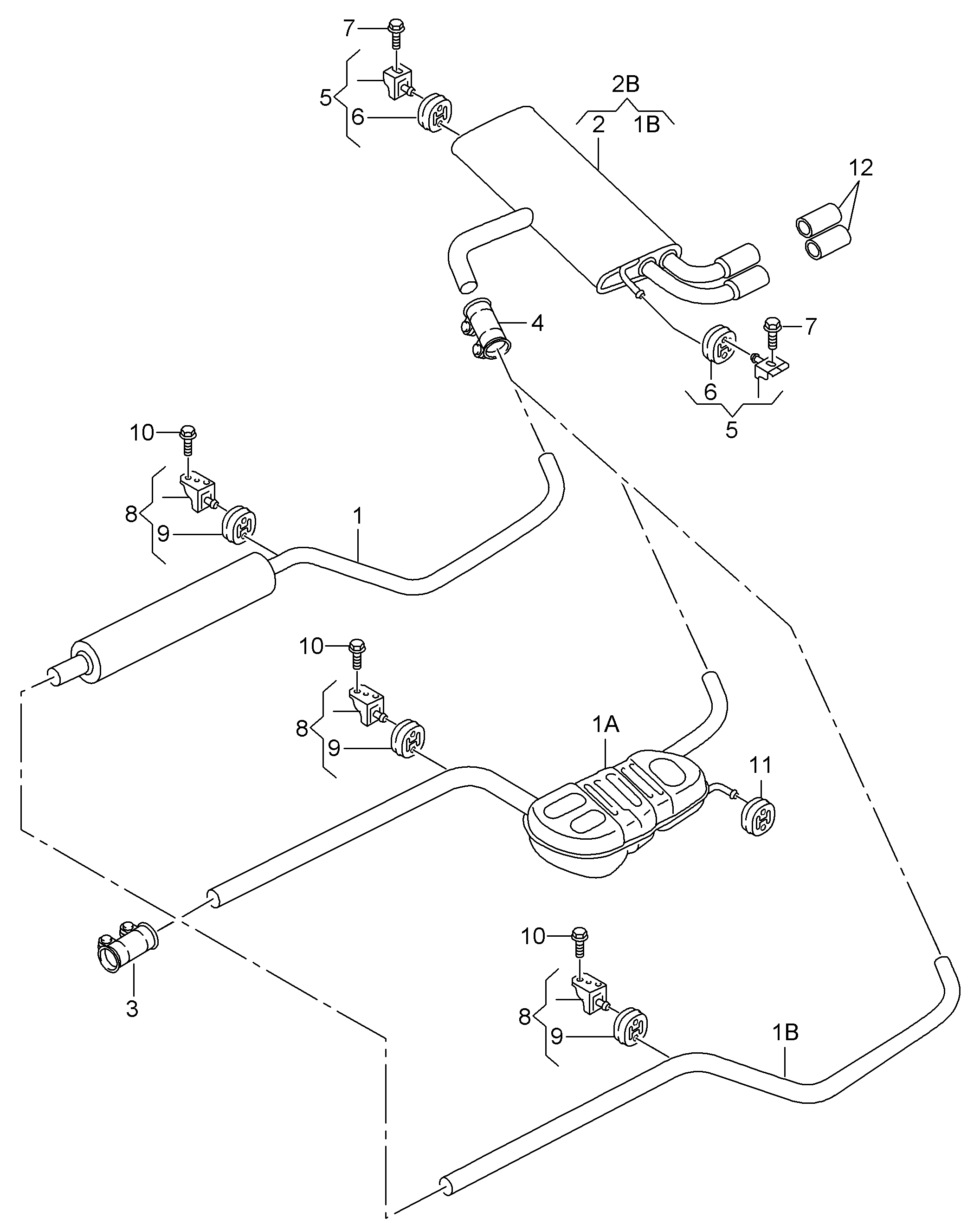 Seat 1K0 253 147 F - Στήριγμα, σιλανσιέ parts5.com