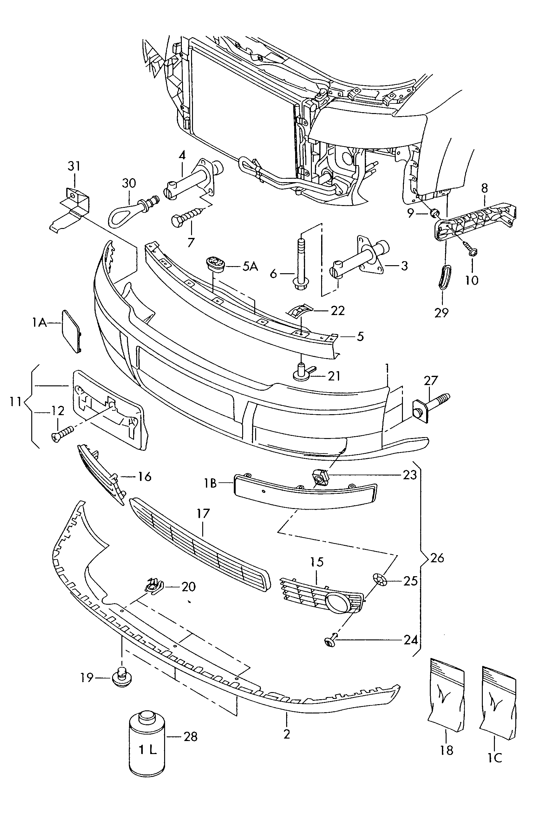 AUDI 8E0807103F - Tampon parts5.com