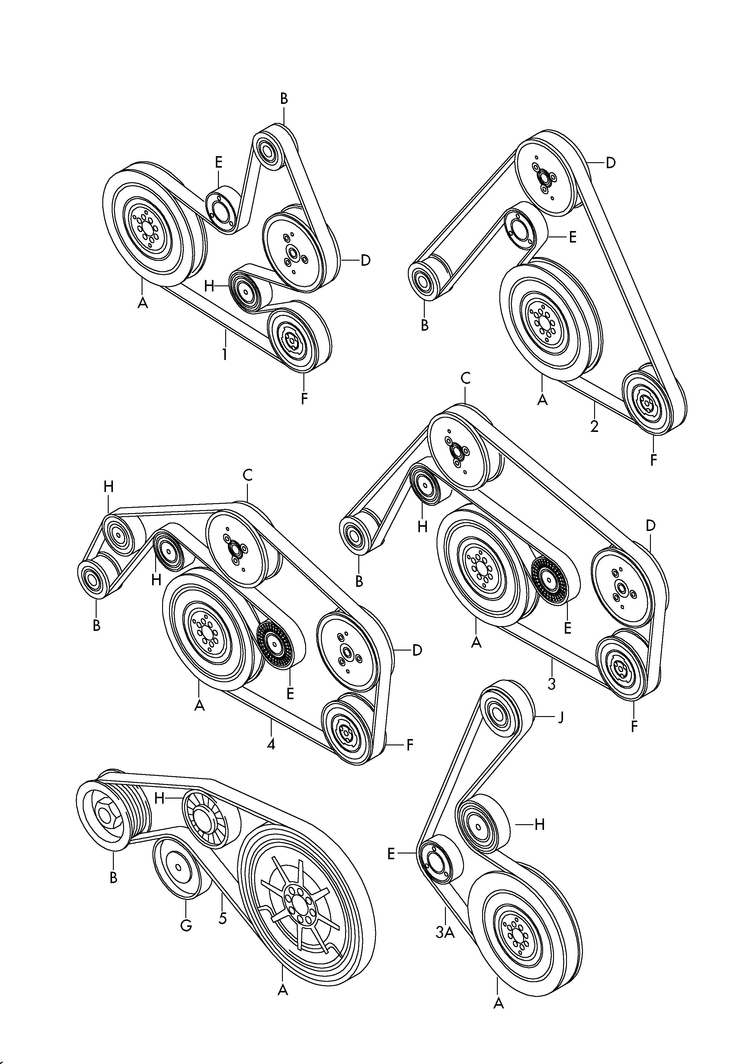 VAG 059903137AE - Curea transmisie cu caneluri parts5.com