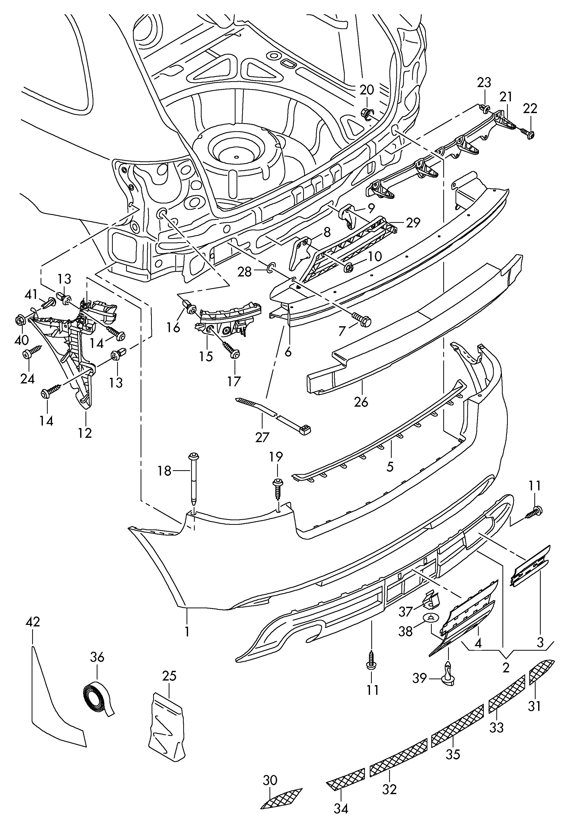 AUDI N  91057001 - Screw parts5.com