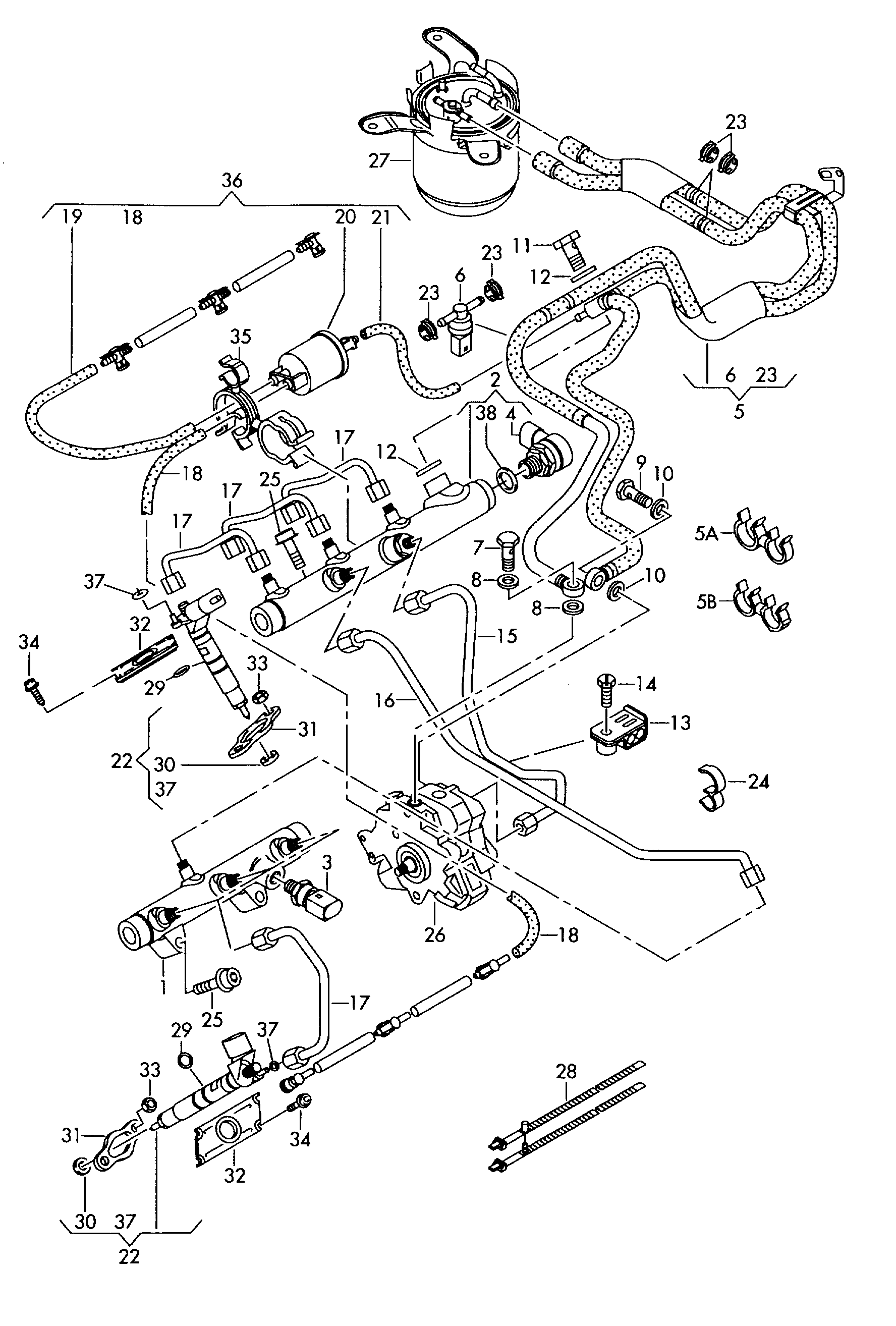 Skoda WHT 000 884 - Osłona termiczna, układ wtryskowy parts5.com