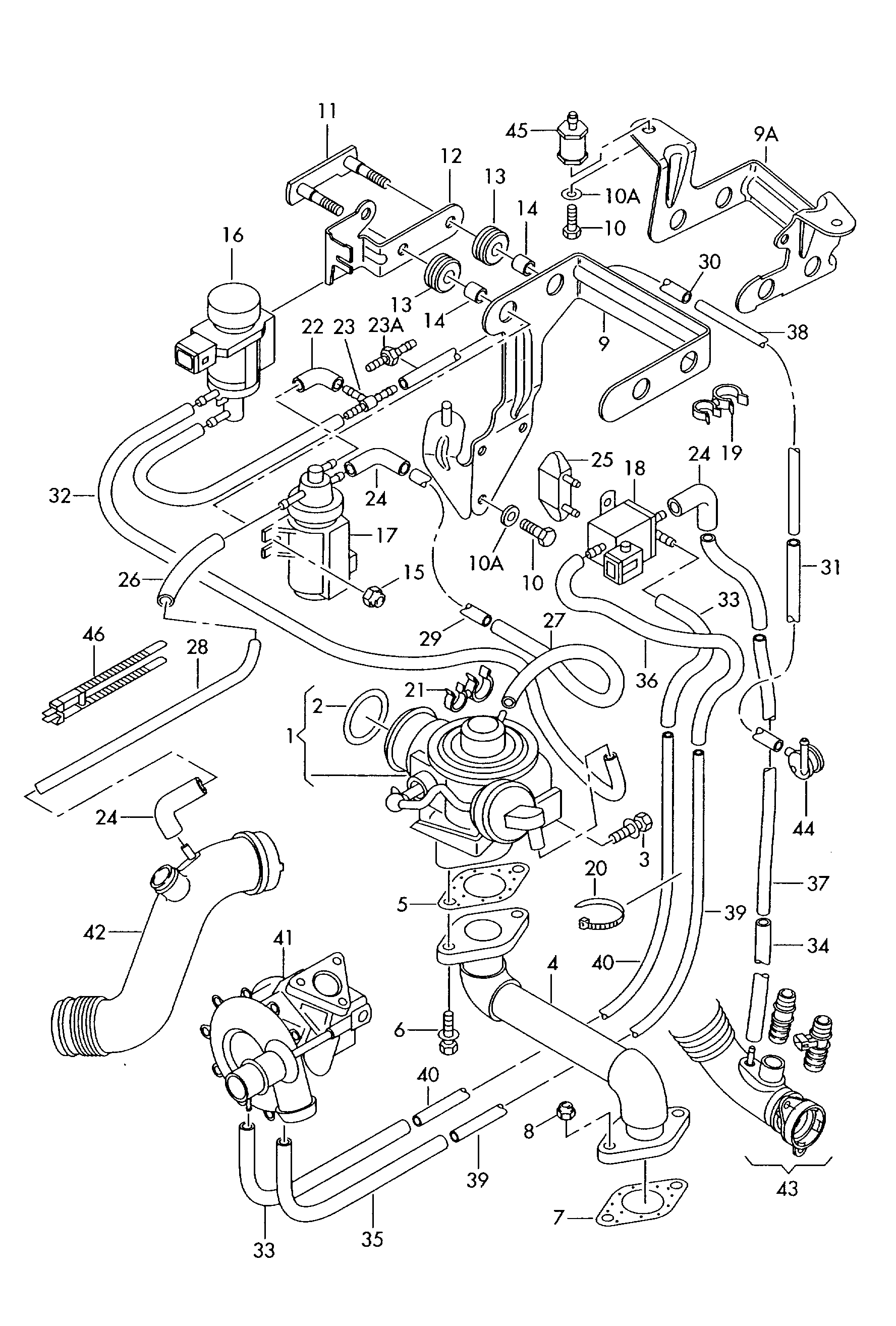 VAG N  90521601 - Uszczelnienie, zawór AGR parts5.com