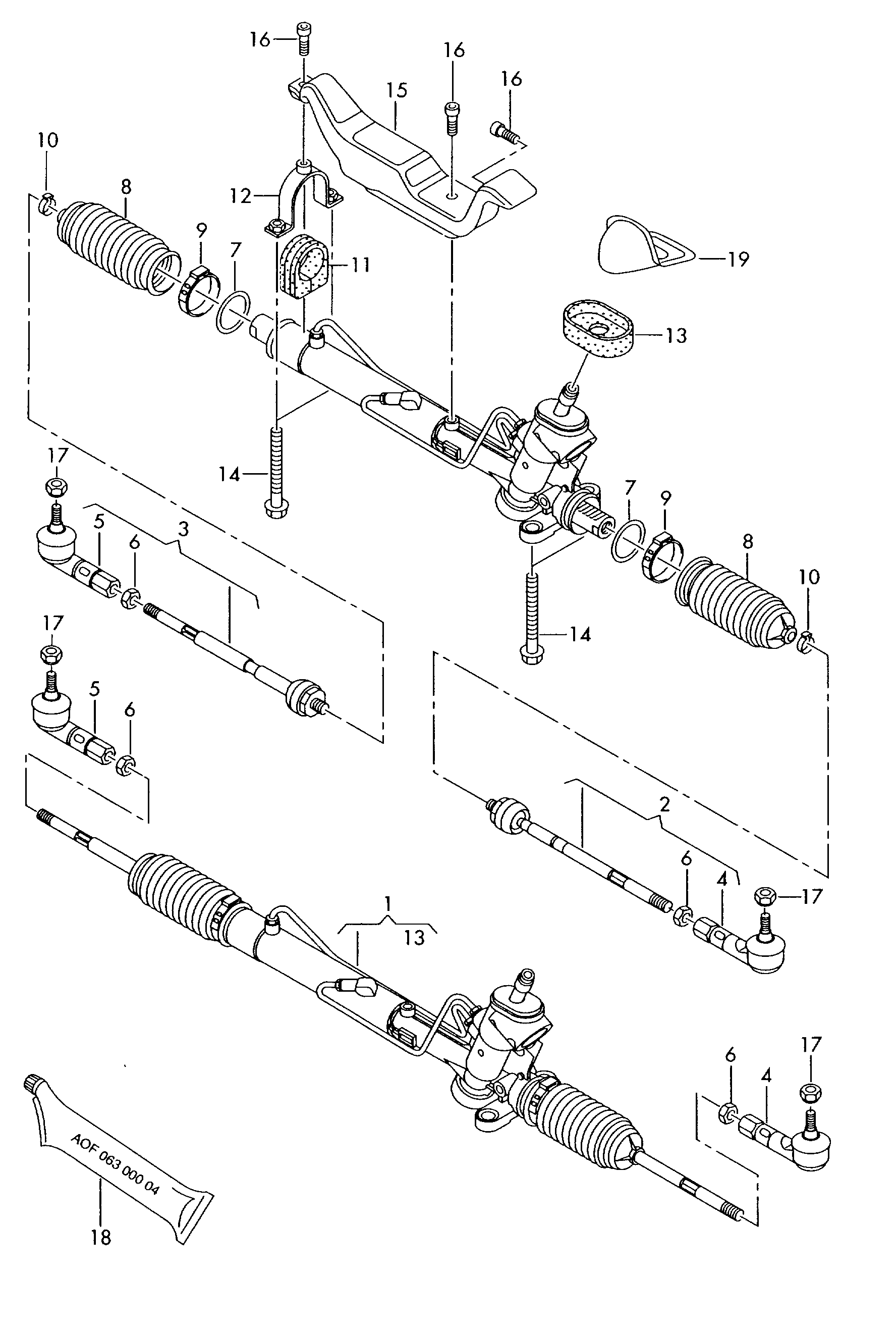 AUDI 8Z0 423 803 F - Axiális csukló, vezetőkar parts5.com