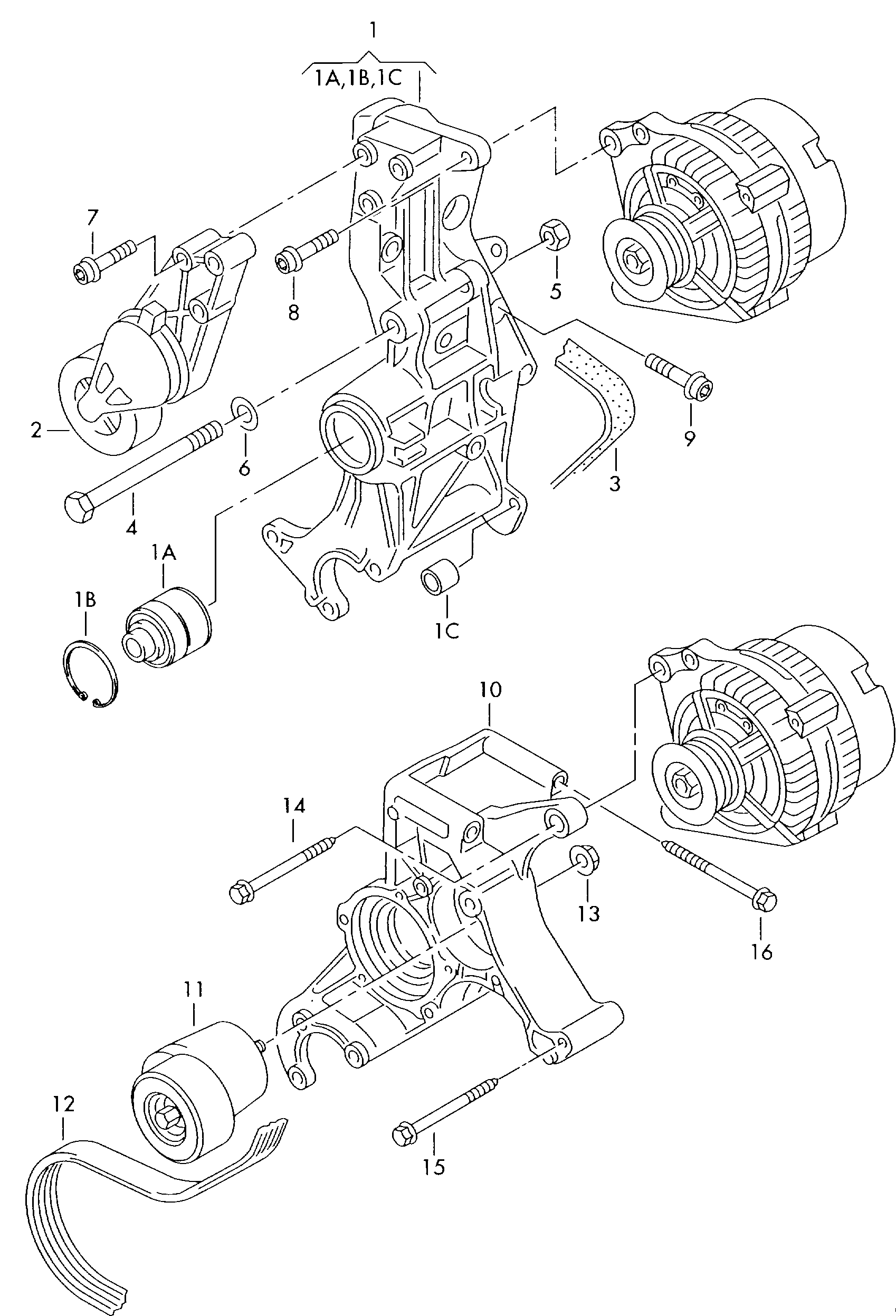 AUDI 028 903 137 AR - Ιμάντας poly-V parts5.com